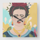 Buscar kahlo del frida relojes de pared Pintor mexicano