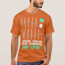 Buscar editor de vídeo camisetas Edición
