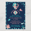 Buscar fiesta de la sirena invitaciones Invitados