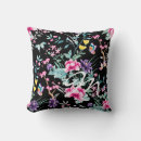 Buscar mariposas negras cojines Floral