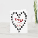 Buscar paw tarjetas Corazón