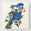 Buscar acuarela roja relojes de pared Botánico