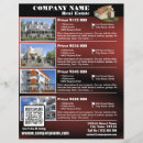 Buscar rojo brillante flyers Moderno