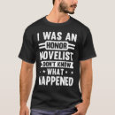 Buscar novelist camisetas Novedad