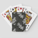 Buscar militares barajas de cartas Negro