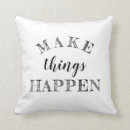 Buscar blanco y negro reversible cojines Tipografía