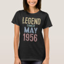 Buscar leyenda desde 1956 camisetas Cumpleaños