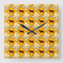 Buscar vacas relojes de pared Granjero