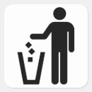 Buscar cubo de basura pegatinas Papelera