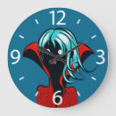 Buscar vampiro relojes de pared Halloween