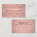 Buscar chevron tarjetas de visita Moderno