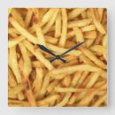 Buscar patatas fritas relojes de pared Comida