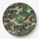 Buscar militar papel platos General y unisex