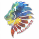 Buscar león blanco negro pegatinas Monograma