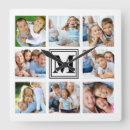 Buscar a cuadros blanco y negro relojes de pared General y unisex