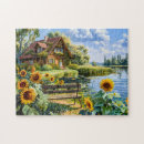 Buscar cabañas puzzles Campo