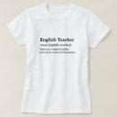 Buscar profesor de inglés divertido camisetas Para ella