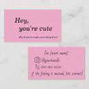 Buscar citas del amor tarjetas de visita Lindo
