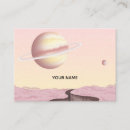 Buscar planetas tarjetas de visita General y unisex
