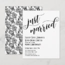 Buscar 11x14 boda invitaciones Blanco y negro