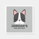 Buscar bulldog servilletas Cumpleaños