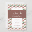 Buscar cherry invitaciones Marrón