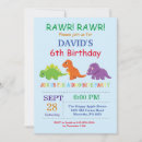 Buscar del dinosaurio invitaciones de cumpleaños Dinosaurios
