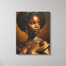 Buscar mujer hermosa lienzos Melanina