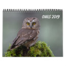 Buscar búhos calendarios Gran búho de cuernos