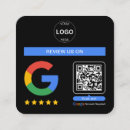Buscar google tarjetas de visita Código qr