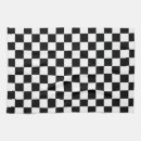 Buscar blanco y negro paños de cocina Moda