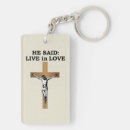 Buscar crucifijo llaveros Cristiano