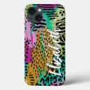 Buscar rayas la cebra iphone fundas Colorido
