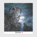 Buscar lobo y luna pegatinas Animal