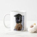 Buscar mono divertido tazas Ilustracion
