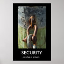 Buscar seguridad posters Cadena