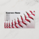 Buscar béisbol tarjetas de visita Bola