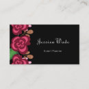 Buscar rosas rojas tarjetas de visita Para ella