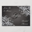 Buscar remolino barroco invitaciones Vintage