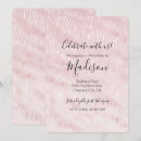 Buscar zebra print invitaciones Rosa