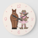 Buscar caballo relojes de pared Para ella