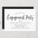 Buscar blanco y negro fiesta compromiso invitaciones Escritura