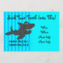 Buscar tiburón invitaciones Niños