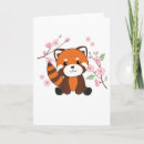 Buscar kawaii panda tarjetas Rojo