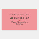 Buscar mermelada de fresa pegatinas Rosa