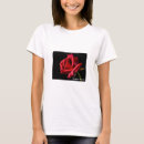 Buscar flor roja camisetas Estilo romántico