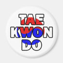 Buscar el taekwondo imanes Para todos
