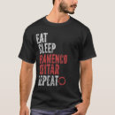 Buscar guitarra flamenca camisetas Música