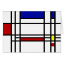 Buscar piet mondrian postales Rojo