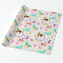 Buscar unicornio lindo papel de regalo Para ella